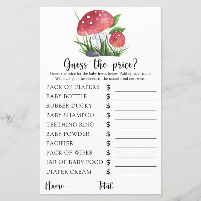 Gissa prisa! Spel (Framsida)