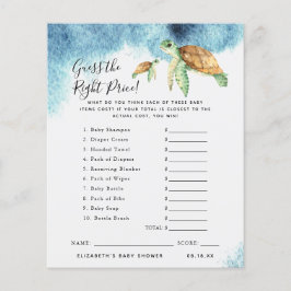 Gissa Priset | Baby Shower Lek