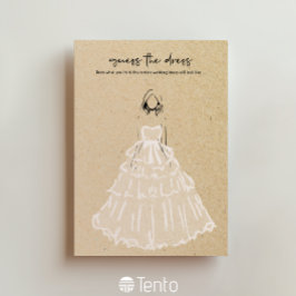 Gissa ressen - Möhippans spel Inbjudningar