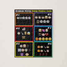 Gissa skräckfilmen Emoji Puzzle Game
