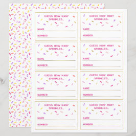 Gissa Sprinkles-Party-kort