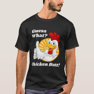 Gissa Superskojet Chicken Butt Funny Classic Jo T Shirt