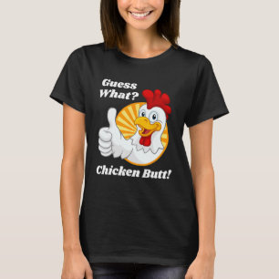 Gissa Superskojet Chicken Butt Funny Classic Jo T Shirt