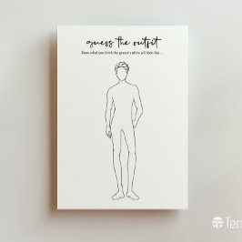 Gissa utseendet - Möhippans spel Julkort