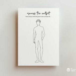 Gissa utseendet - Möhippans spel Julkort