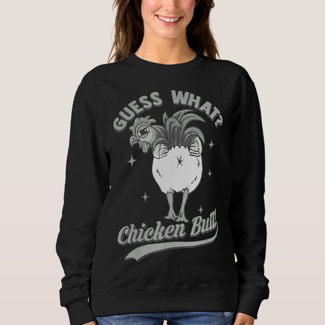 Gissa vad Chicken Butt Kärlek Chicken T Shirt (Framsida)