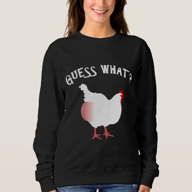 Gissa vad Chicken Butt Nice är T Shirt (Framsida)