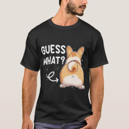 Gissa vad Corgi Butt Funny T Shirt