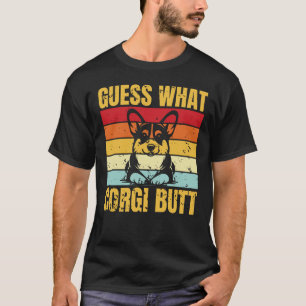 Gissa vad Corgi rumpa är. T Shirt