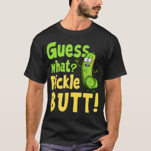 Gissa Vad Gurka Rumpa Roligt Gurkmeme Gurka T Shirt