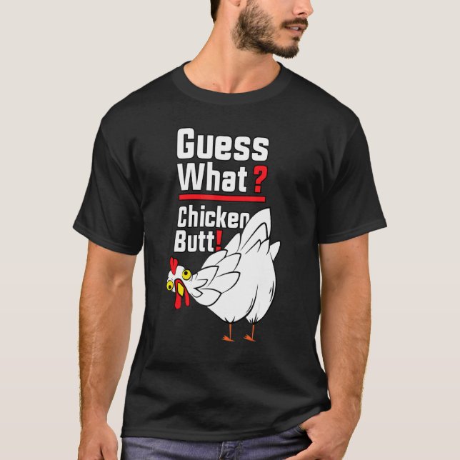 Gissa Vad Hönsfötter 1 T Shirt (Framsida)