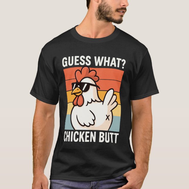 Gissa vad hönsfötter 2 t shirt (Framsida)