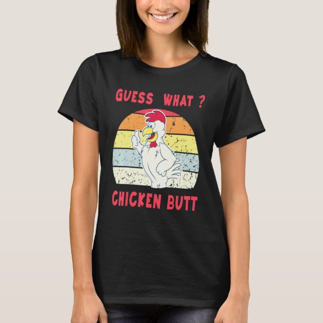 Gissa vad kyckldjur är t shirt (Framsida)