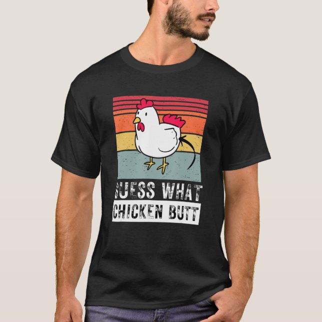 Gissa vad kyckling från kyckling från kyckling Pap T Shirt (Framsida)