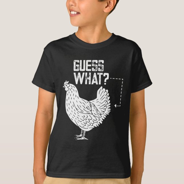 Gissa vad? KycklingButt! T Shirt (Framsida)