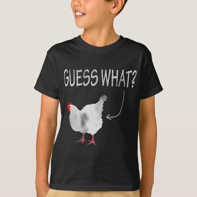 Gissa vad? KycklingButt! Tee Shirt (Framsida)