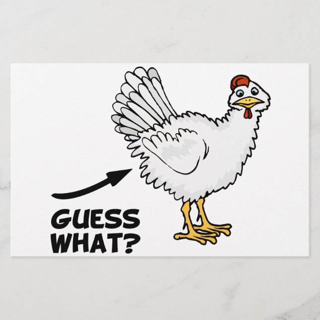 Gissa vad kycklingknapp är (Framsida)