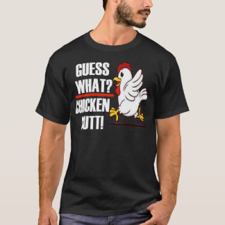 Gissa vad kycklingknapp är t shirt