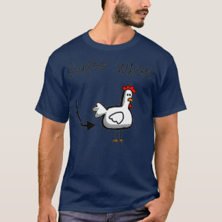 Gissa vad kycklknapp T-Shirt är