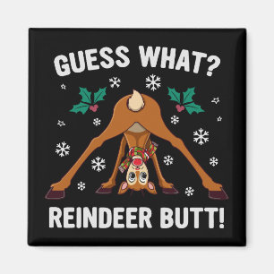 Gissa Vad Ren Jul Joke Magnet