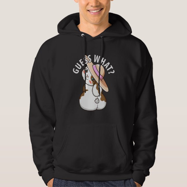 Gissa Vad Söt Kanin Bum! Kvinnor Hoodie (Framsida)