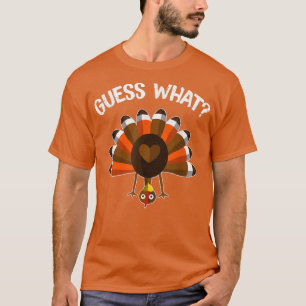 Gissa vad Turkiet Butt Family Joke Humor Funny Tha T Shirt