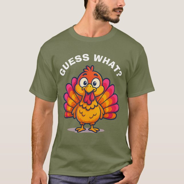 Gissa vad - Turkiet Butt T Shirt (Framsida)