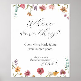 Gissa var de var Bröllopsfestspelsposter Poster