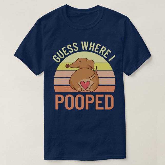 Gissa var jag hoppade t shirt (Design framsida)