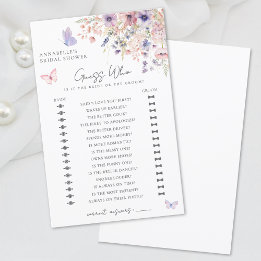 Gissa vem Butterfly Wildbloms Möhippa Game