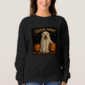 Gissa vem? Halloweendesign med Labradorghosthund T Shirt