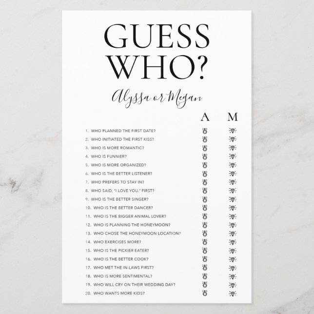 Gissa Vem HBTQ Duschspel (Framsida)