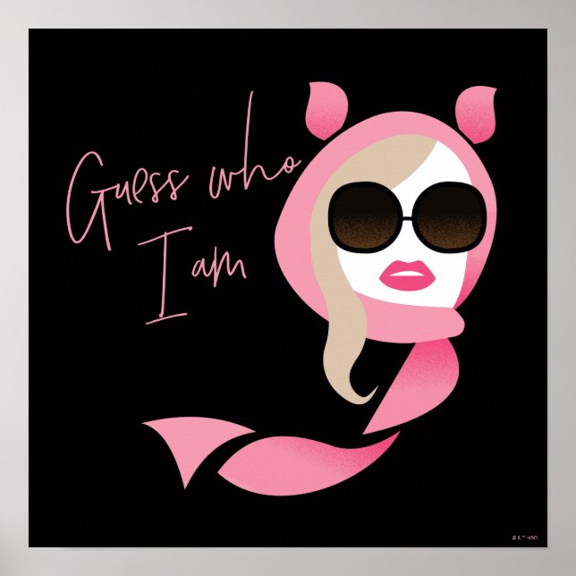 Gissa vem jag är - den vita lotus poster (Framsidan)