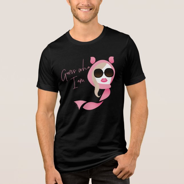 Gissa vem jag är - den vita lotus t shirt (Framsida)