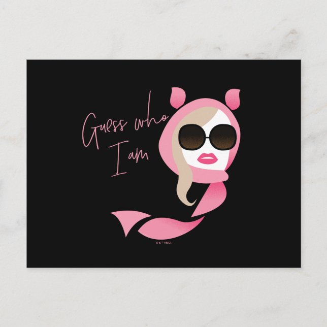 Gissa Vem Jag Är - The White Lotus Vykort (Framsida)