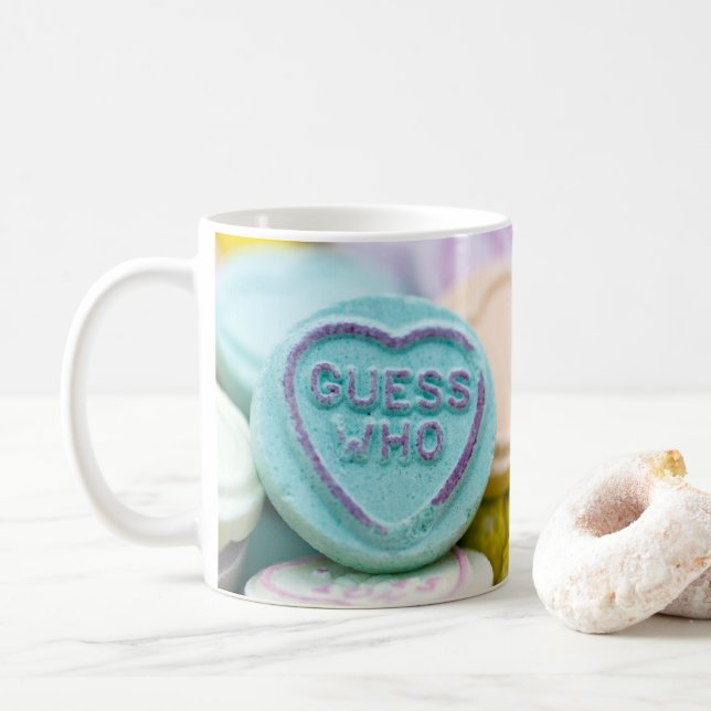 "Gissa vem", Kärlek hjärtsvettas Mugg (Med munk)