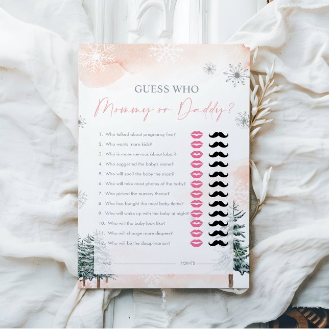 Gissa vem, Mamma eller pappa - babystötspel (Skapare uppladdad)