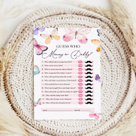 Gissa vem, Mamma eller pappa... Bear Baby Shower G