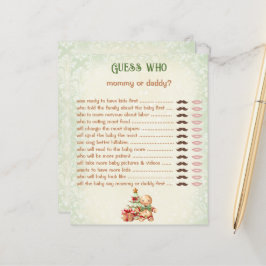 Gissa Vem Mamma Pappa Klassiskt Bebisbad Game