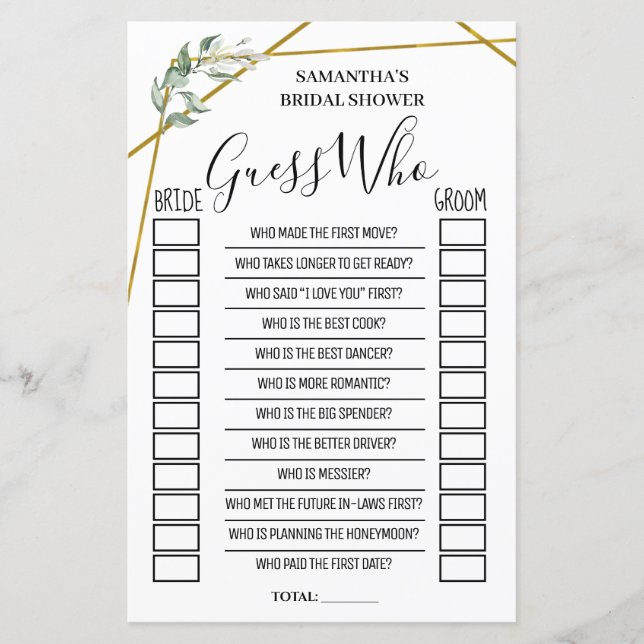 Gissa vem möhippa som är engelsk spansk match (Framsida)