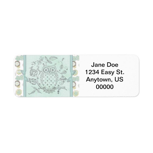 Gissa vem returadress etikett (Framsidan)