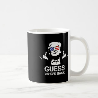 Gissa vem som är bakåttrump kaffemugg