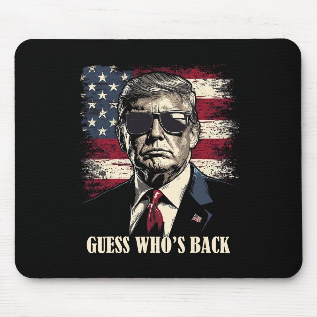 Gissa vem som är Ck - 47 Trump seger  Musmatta (Framsidan)