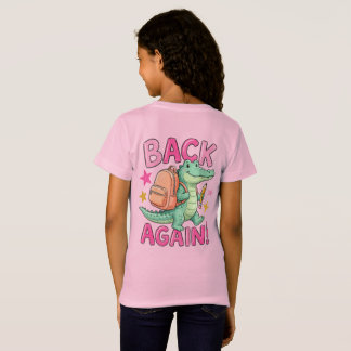 Gissa Vem som är Tillbaka i Skolan Alligator T Shirt