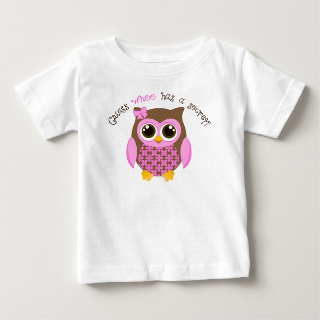 Gissa vem som har en hemlig storsyster t shirt (Framsida)