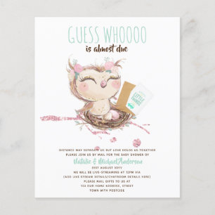 Gissa vem som nästan är skyldig e-post BabyShower 