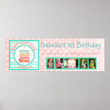 Gissa vem som Poster första födelsedagsbanderollen