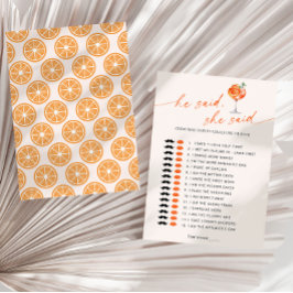 Gissa vem som sa att det var Aperol Spritz-Möhippa Inbjudningar