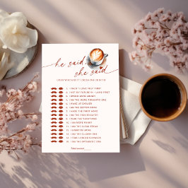 Gissa vem som sa att det var Möhippa på kaffe Inbjudningar