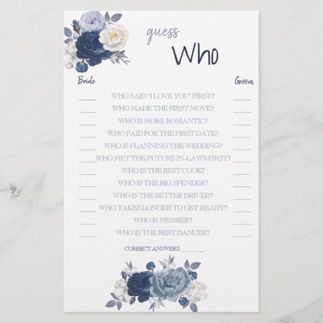 Gissa vem som ska spela Möhippa-spelkortsutfällare Flygblad (Framsidan)